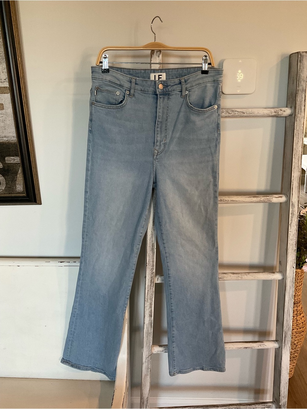 Lovers and Friends Greyson Ultra High Rise Stretch Slim Boot Jeans Casual 31